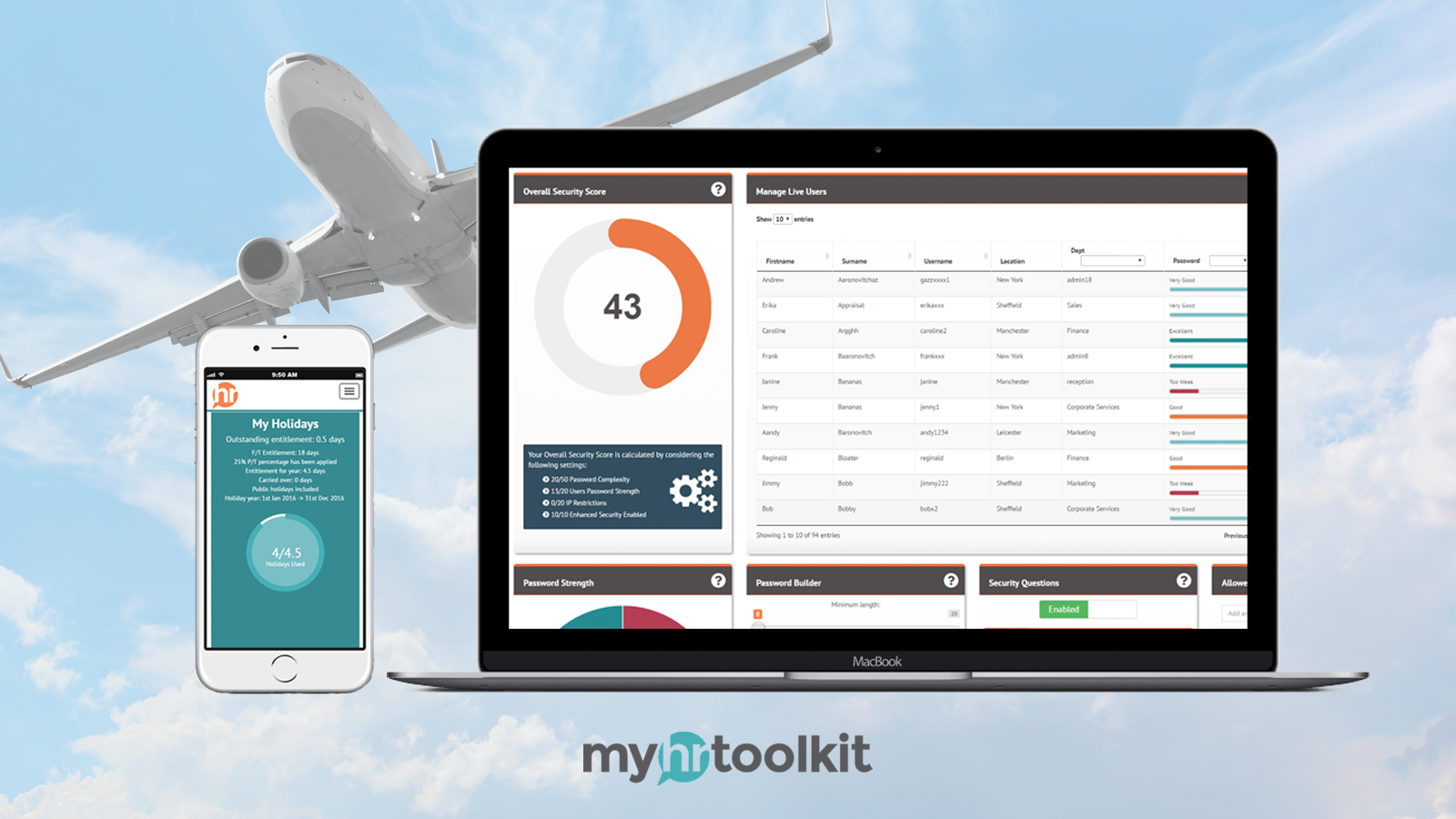 Myhrtoolkit cloud holiday management software