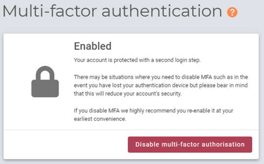Enabling multi-factor authentication on your Behaviour Account – BHVR  Account