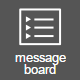 Message board icon