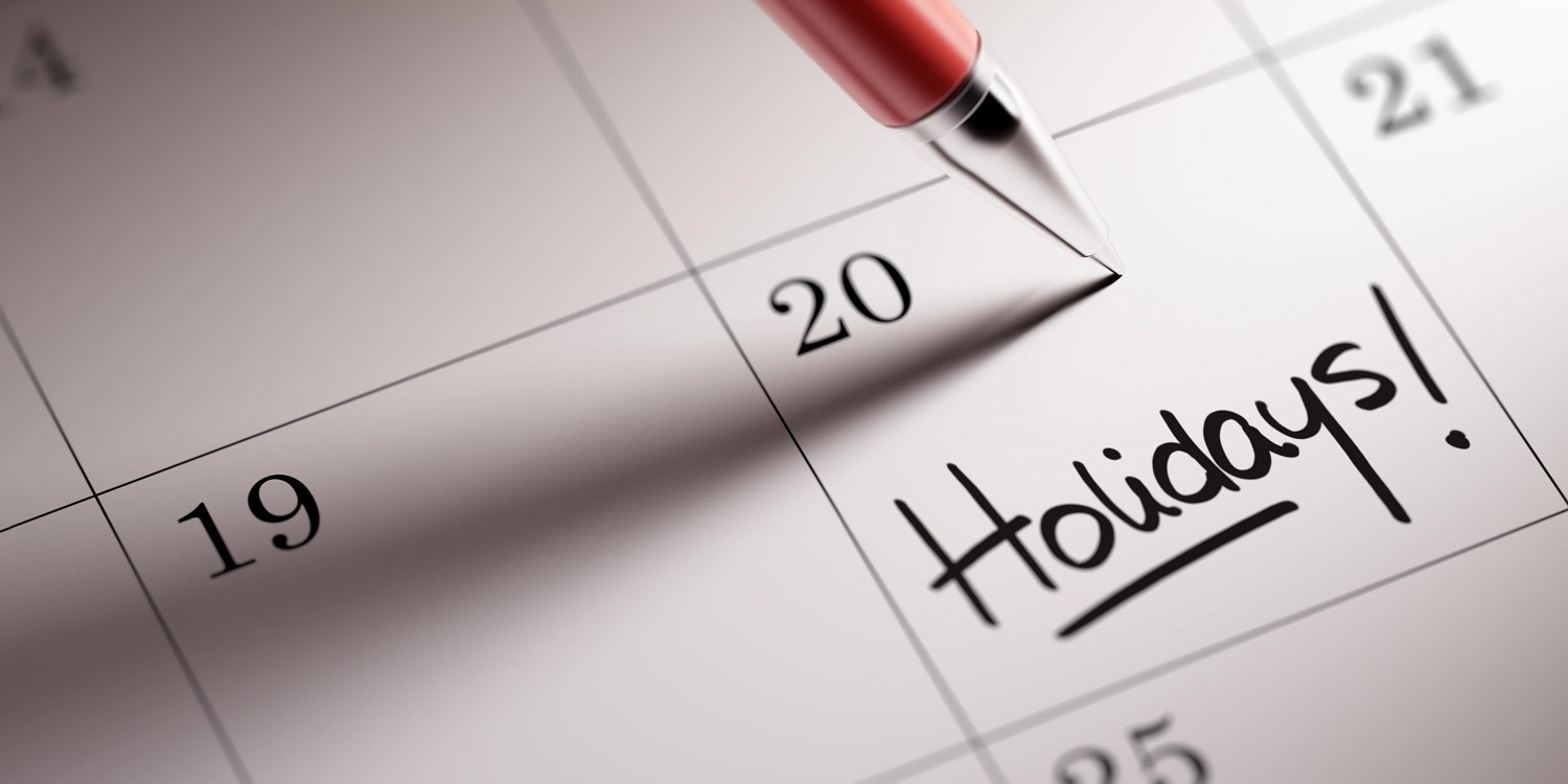 Holiday leave notice