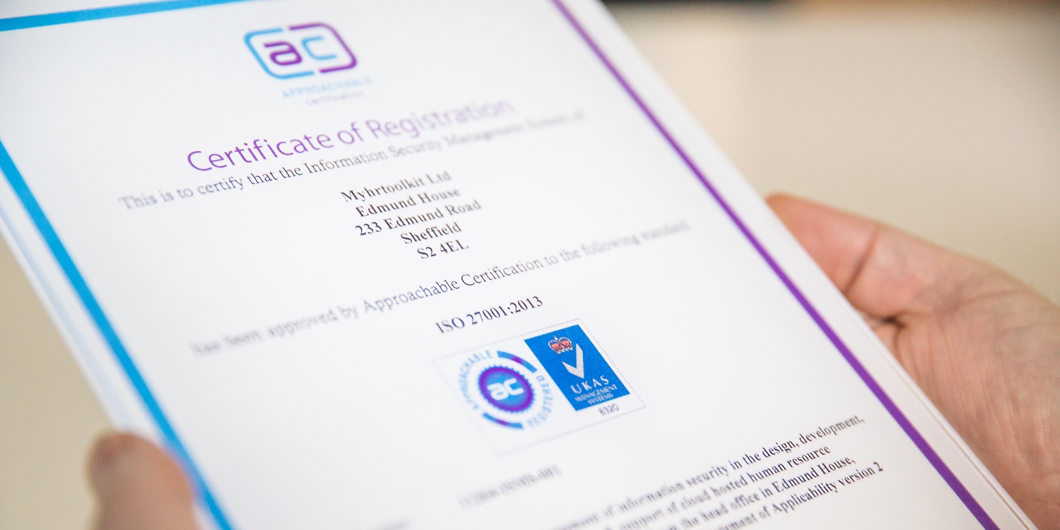 ISO 27001 HR software provider