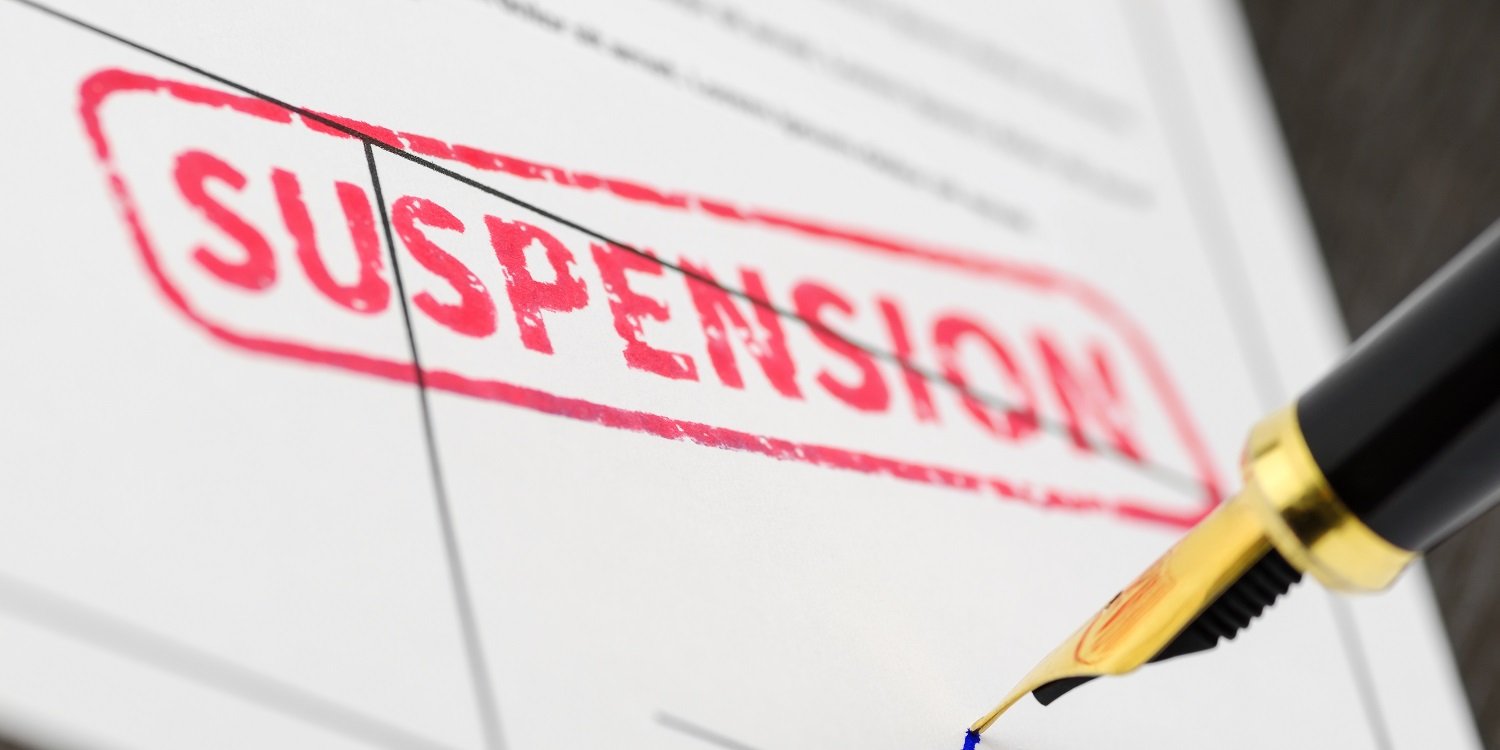 The rules for suspending an employee | HR blog